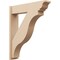 Ekena Millwork 7 1/2-in W x 32-in D x 38-in H Funston Trad Rough Cedar Woodgrain TimberThane Outlooker, Primed Tan OUTUR075X32X38FST04RCPR - alternate 1